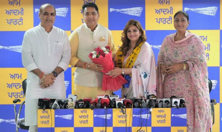 प्रसिद्ध उद्यमी और सामाजिक कार्यकर्ता डॉ. पूजा सिंह आम आदमी पार्टी में शामिल