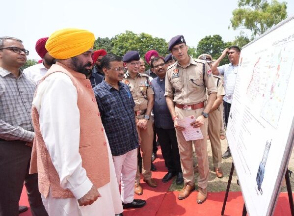 मुख्यमंत्री और अरविंद केजरीवाल द्वारा सीमा पार से नशा और हथियारों की तस्करी रोकने के लिए एंटी-ड्रोन प्रणाली की शुरुआत