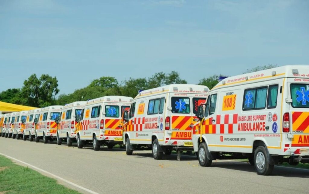 Ambulance punjab govt