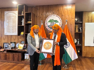 नौवें पातशाह का 350वां शहादत दिवस: डॉ. रवजोत सिंह ने त्रिपुरा के मुख्यमंत्री माणिक साहा को कार्यक्रमों में शामिल होने का निमंत्रण दिया